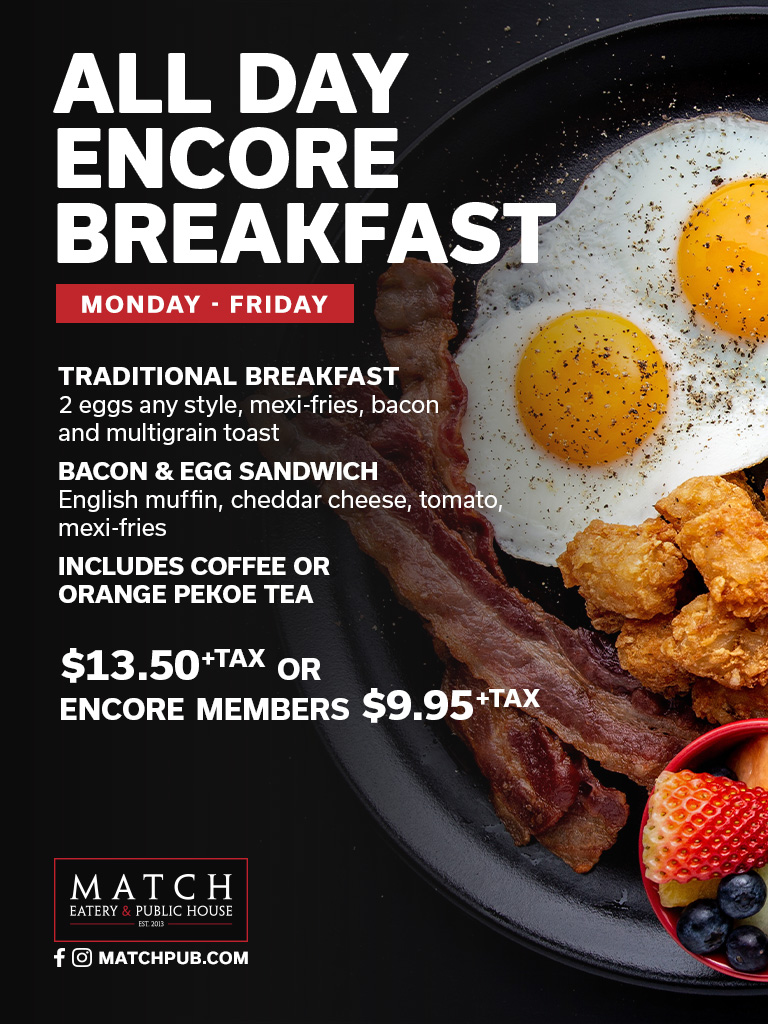 Encore All Day Breakfast